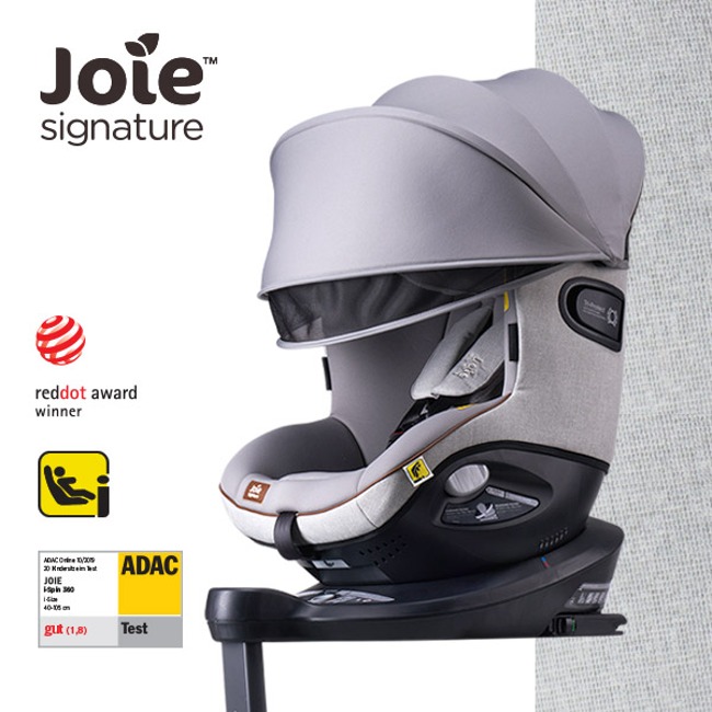 조이 - [상반기 결산] 조이 아이스핀 360 시그니처 아이사이즈 회전형 신생아 카시트 (사은품 : 쿨시트, 아기자기랩 소프트 의자)